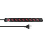 Lanview 19" PDU 8x Typ J, 2m